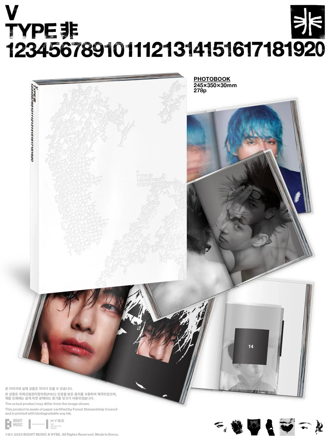 BTS V photo book