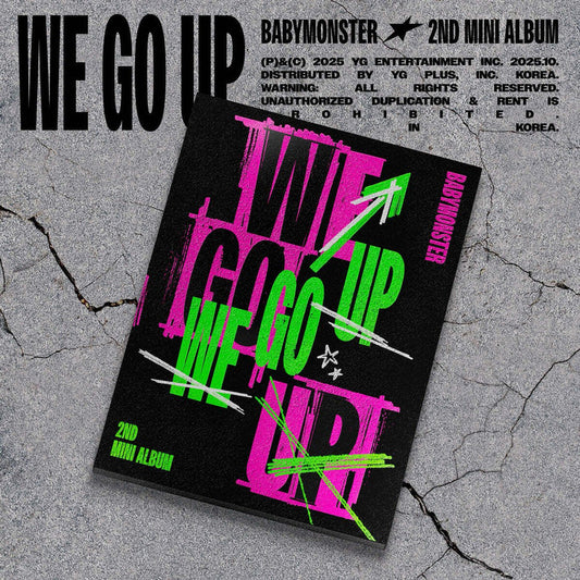 BABYMONSTER 2nd Mini Album WE GO UP NZ