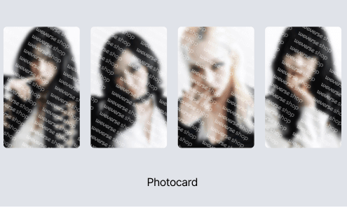 aespa 2027 Season's Greetings Weverse POB photocard NZ