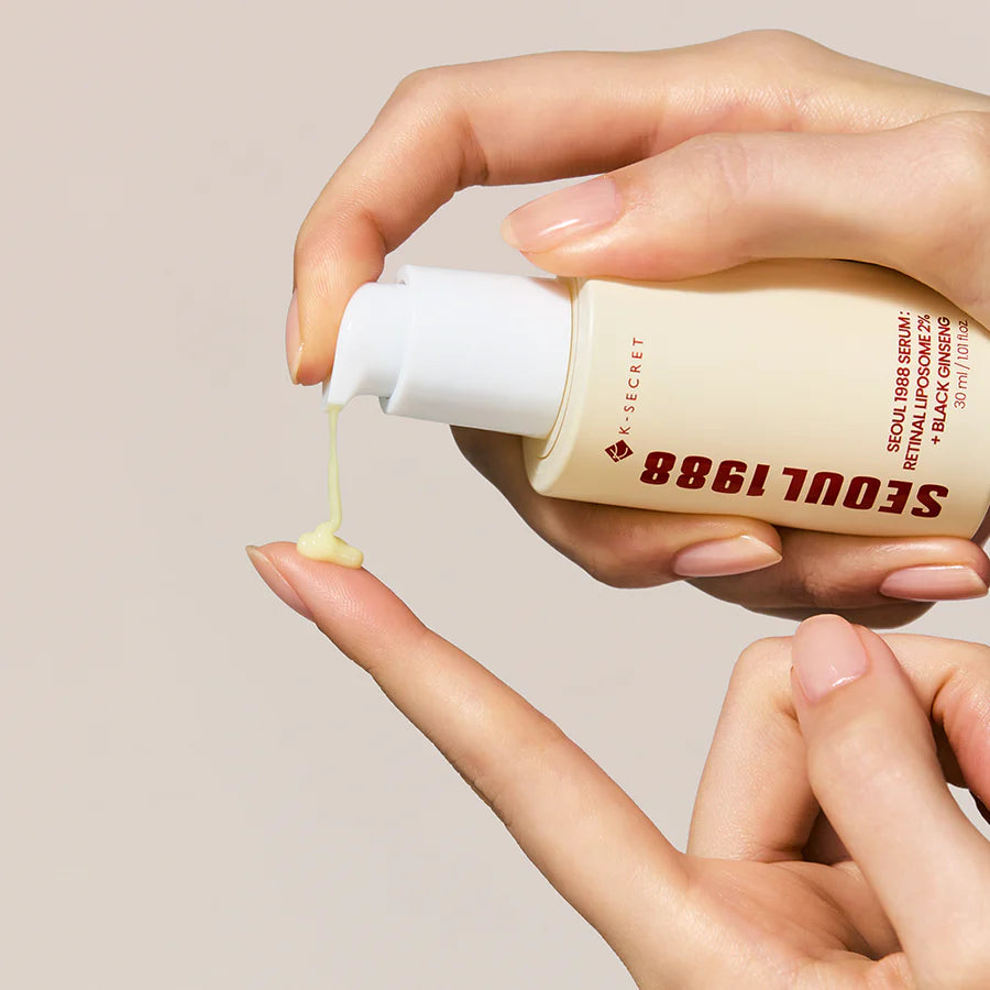 KSECRET SEOUL 1988 Serum 30ML with Retinal 2% and Black Ginseng