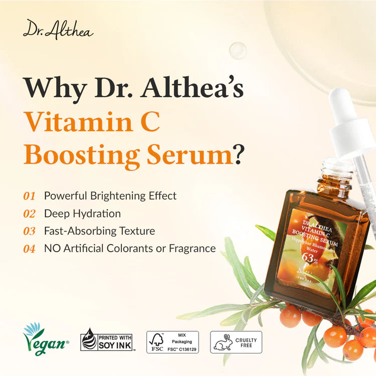Korean skincare serum with high-concentration vitamin C