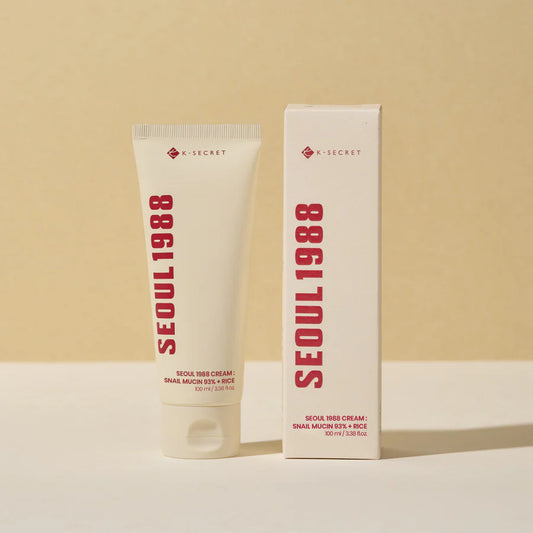 KSECRET Seoul 1988 Cream 100ml jar Snail Mucin Rice