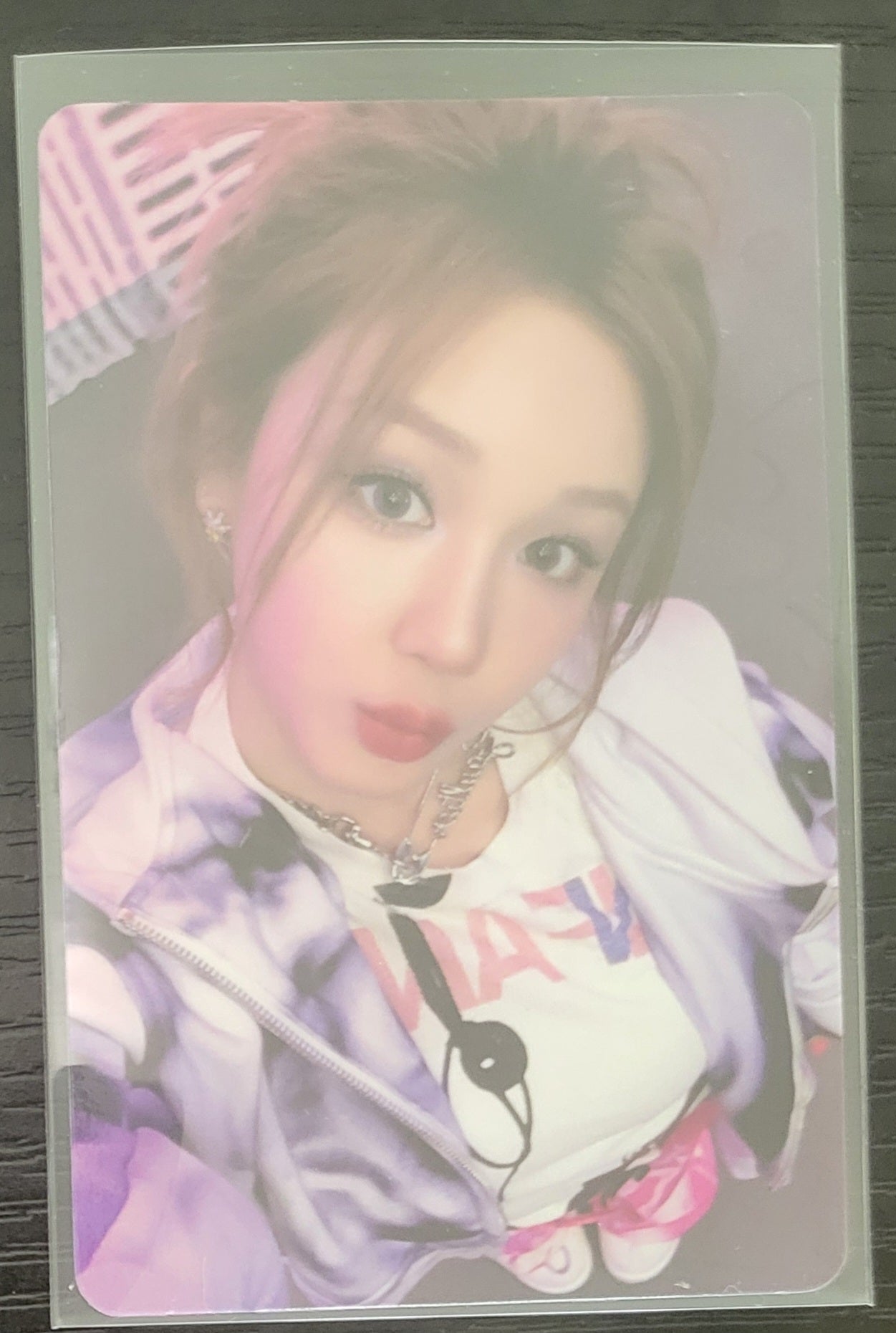 Official BABYMONSTER WE GO UP UP Ver. in-album photocard. Authentic YG Entertainment release available in New Zealand, perfect for fans and collectors.