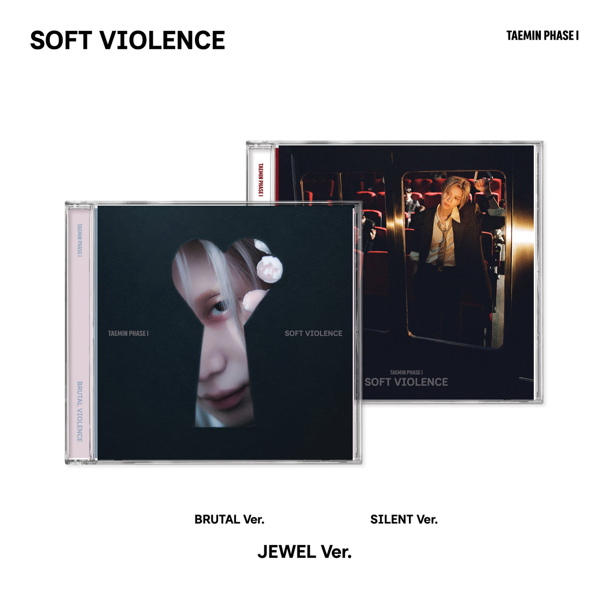 TAEMIN PHASE I : Soft Violence (JEWEL Ver.) kpop NZ