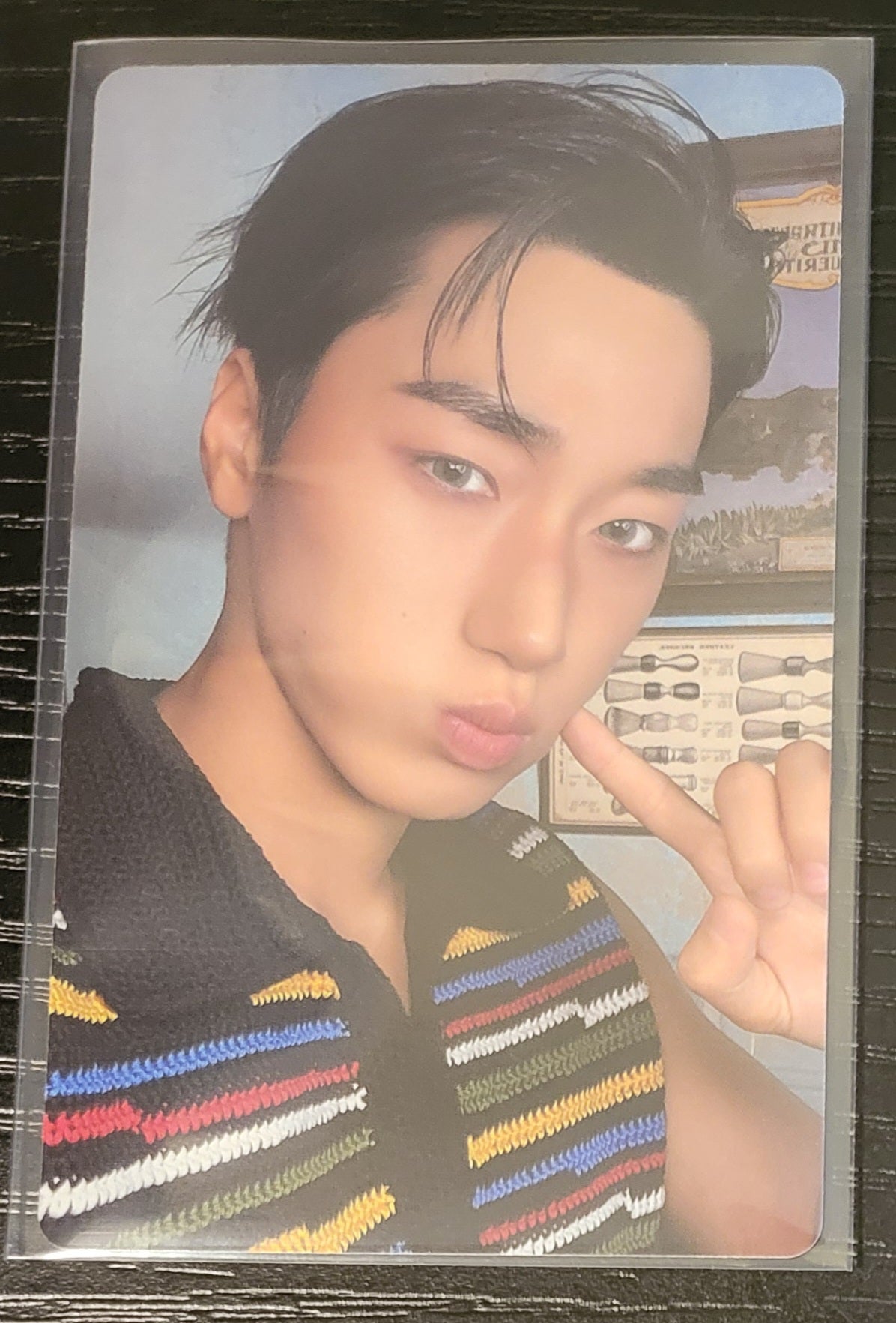 ATEEZ CDP Ver. photocard in sleeve, unboxed