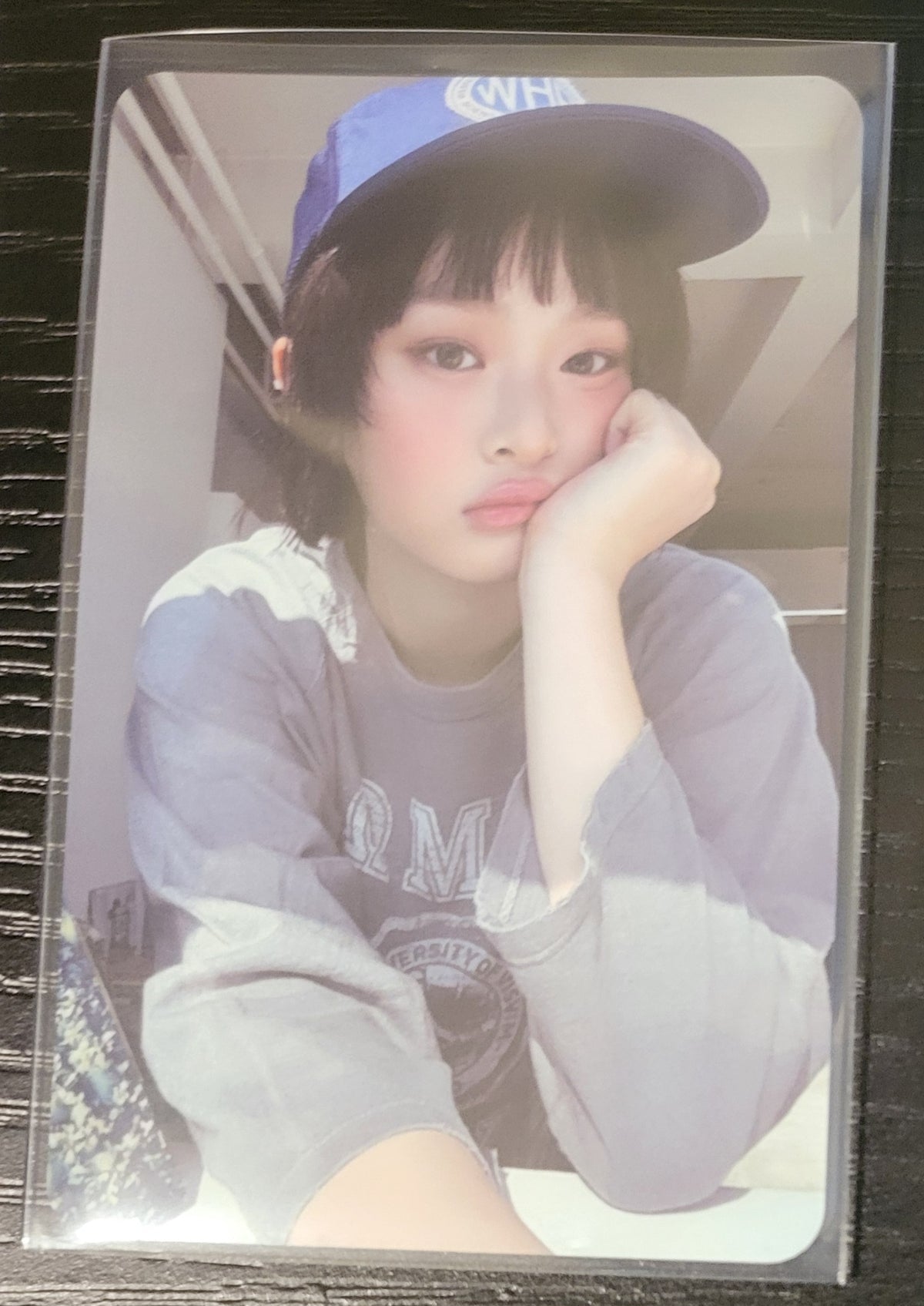 NewJeans How Sweet photocard in sleeve, unboxed