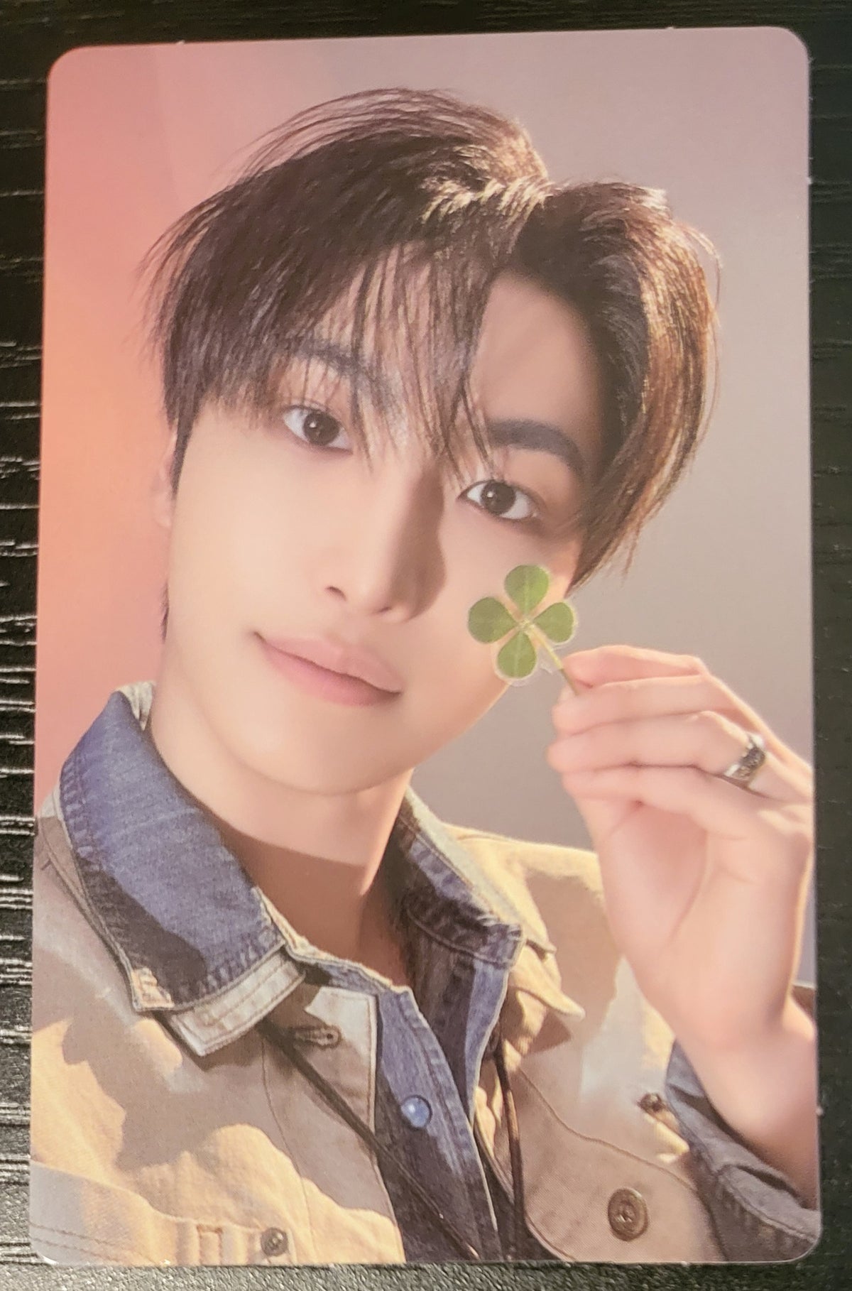 ATEEZ 8th Anniversary Photobook Blue Drift first-press distributor benefit photocard