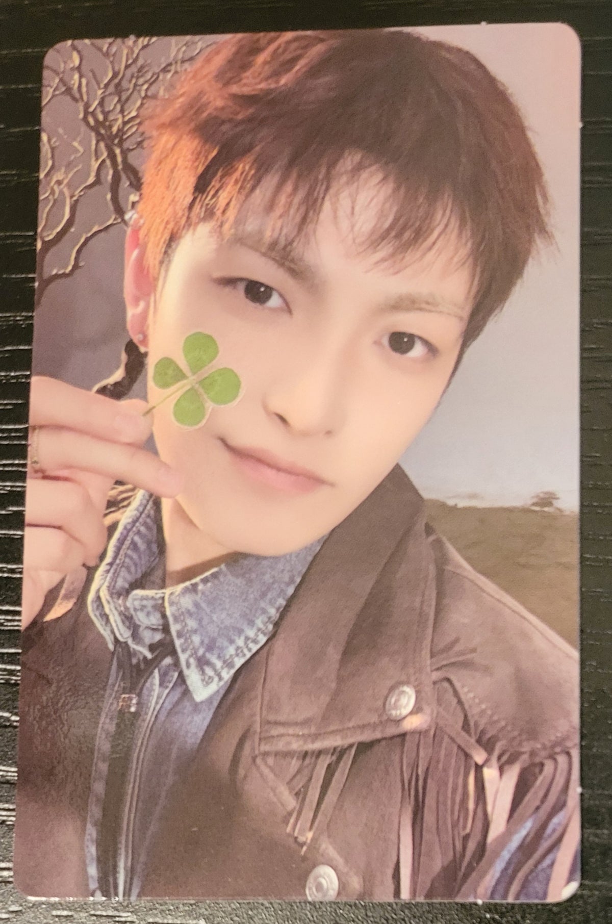 ATEEZ 8th Anniversary Photobook Blue Drift first-press distributor benefit photocard