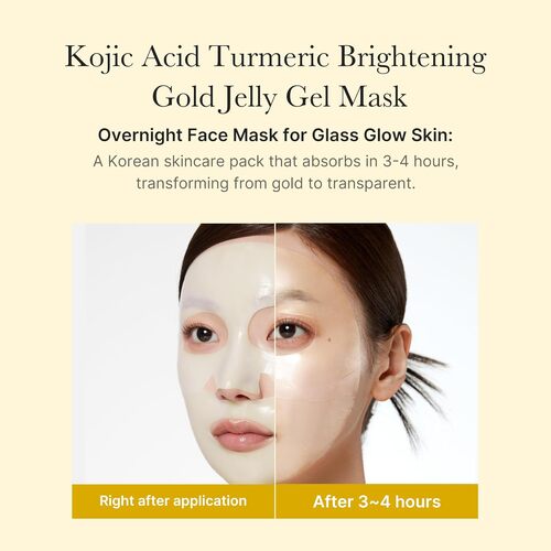 MEDICUBE Kojic Acid Turmeric Brightening Gel Mask 28g NZ