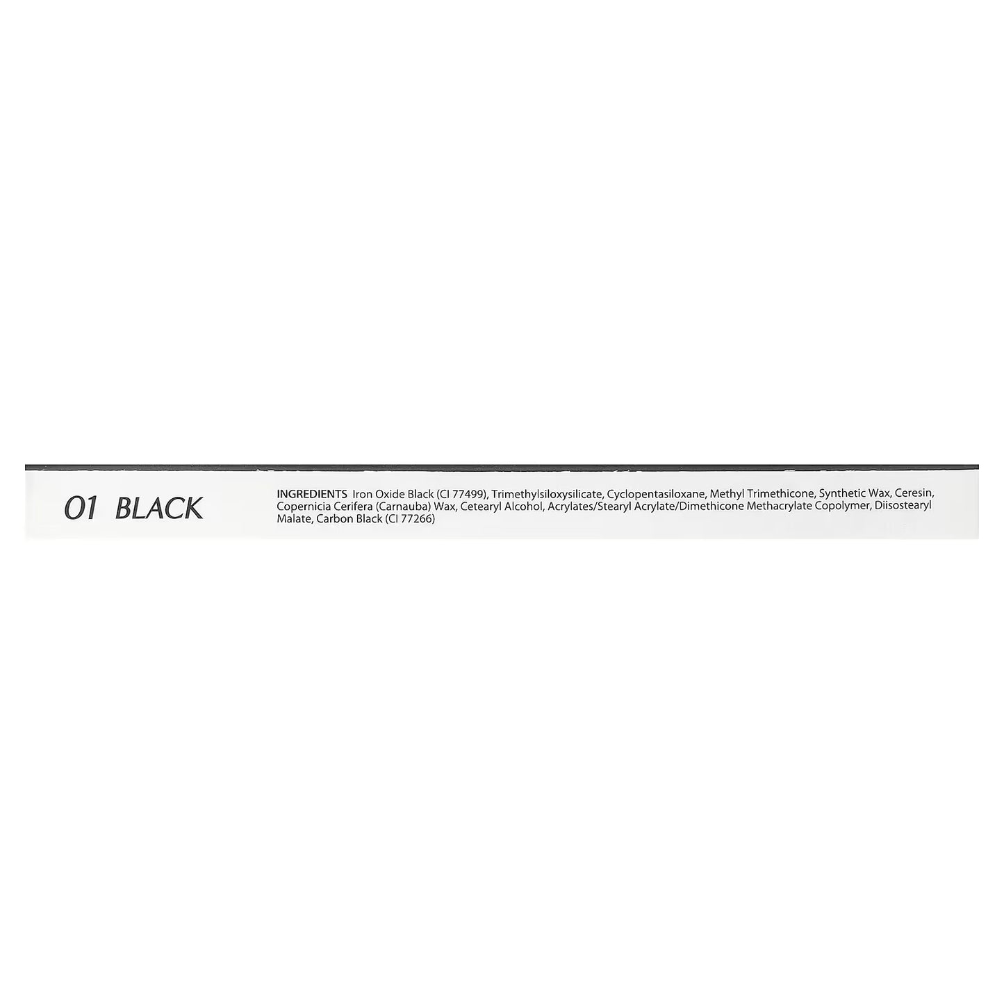 [CLIO] SHARP SO SIMPLE WATERPROOF PENCIL LINER 001 BLACK 0.14G