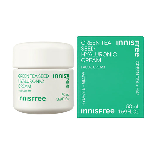 INNISFREE Green Tea Seed Hyaluronic Cream packaging NZ