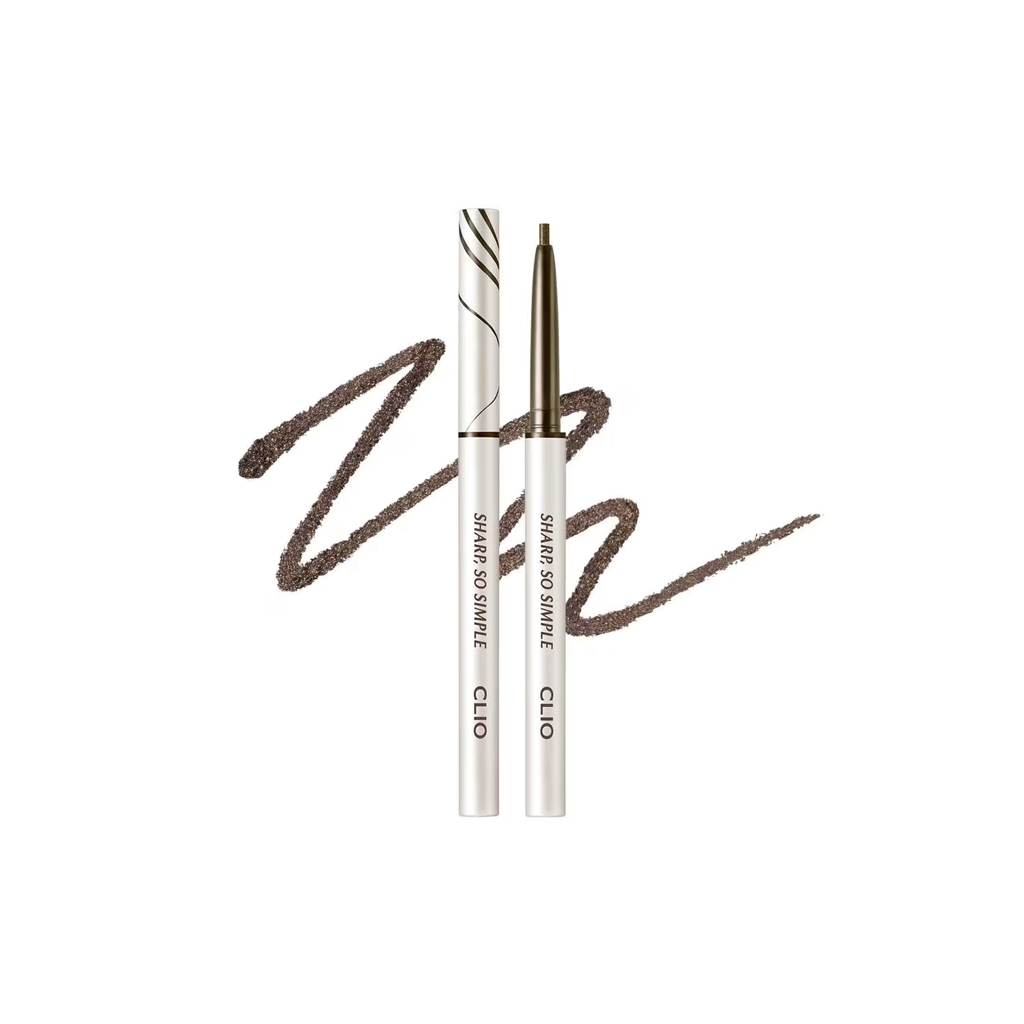 [CLIO] SHARP SO SIMPLE WATERPROOF PENCIL LINER 004 DARK BROWN 0.14G