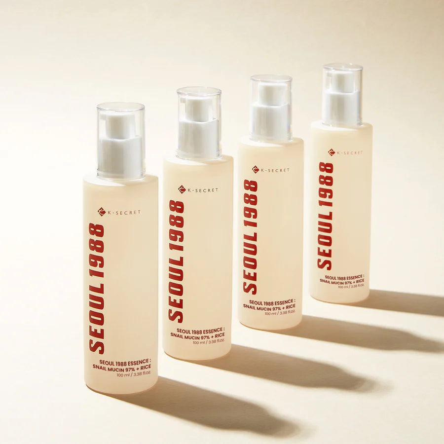 KSECRET Seoul 1988 Essence 100ml Snail Mucin Rice bottle