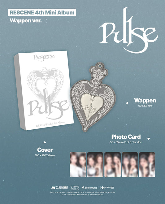 RESCENE – 4th Mini Album [PULSE] Wappen Ver.