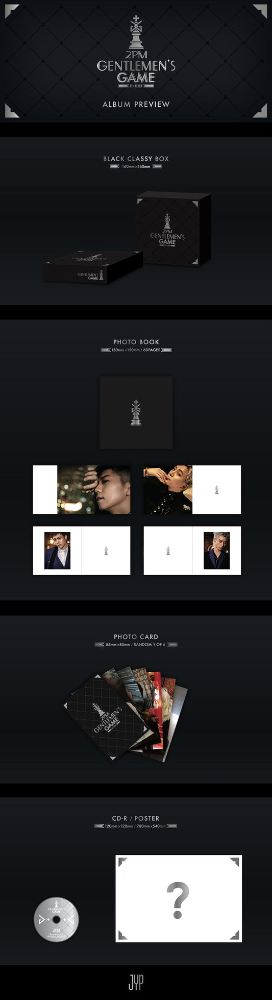 2PM GENTLEMEN'S GAME 6th Album | K-pop Album NZ