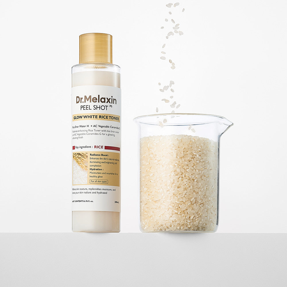 Dr.Melaxin Peel Shot Glow White Rice Toner 200ml