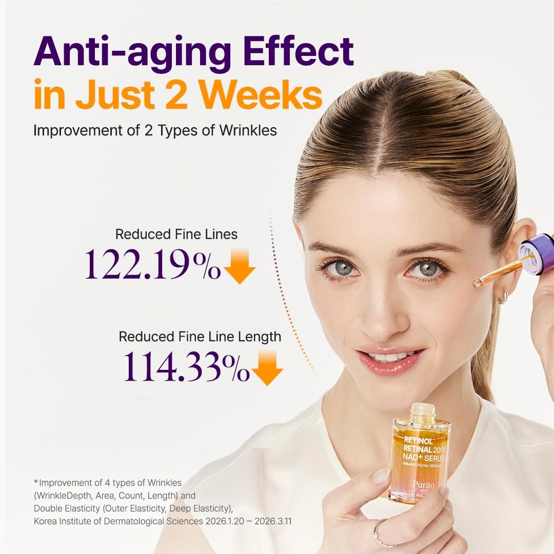PURITO SEOUL Retinol Retinal 2000 NAD+ Serum | K-beauty NZ