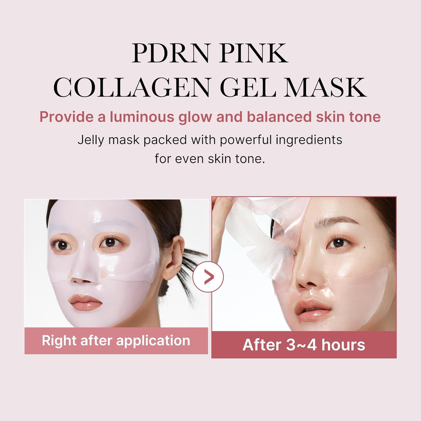 [Medicube] PDRN PINK COLLAGEN GEL MASK 4ea