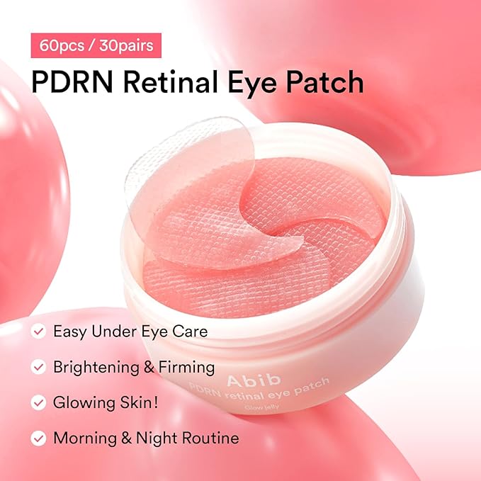 Abib PDRN RETINAL EYE PATCH GLOW JELLY (60EA)84G