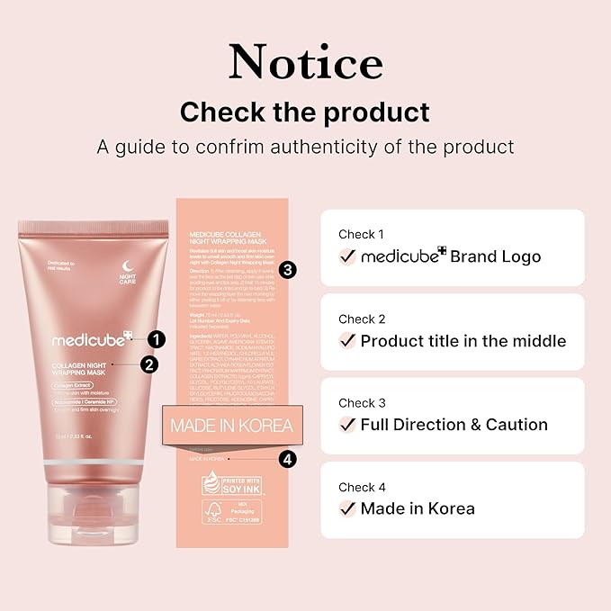 [Medicube] COLLAGEN NIGHT WRAPPING MASK 75ml