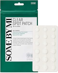 [SOMEBYMI] CLEAR SPOT PATCH 18pcs (10mm*9ea + 12mm*9ea)