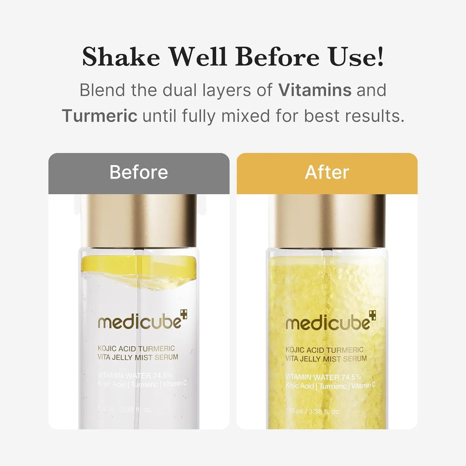 Shop Medicube Kojic Acid Turmeric Vita Jelly Mist Serum 100ml in New Zealand