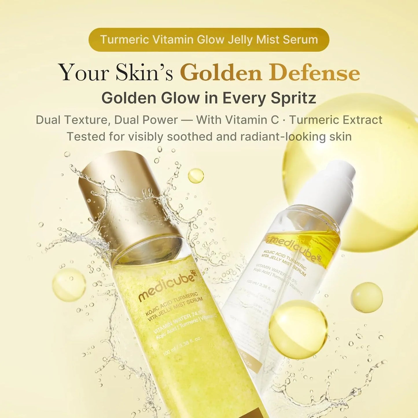 Shop Medicube Kojic Acid Turmeric Vita Jelly Mist Serum 100ml in New Zealand