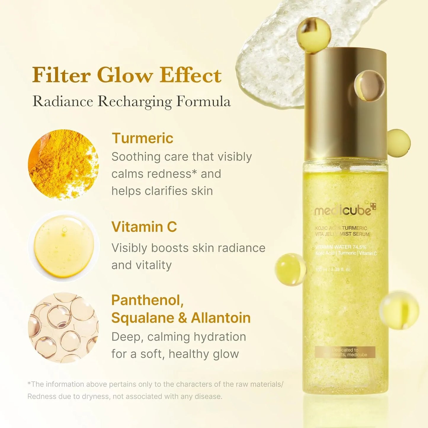 Shop Medicube Kojic Acid Turmeric Vita Jelly Mist Serum 100ml in New Zealand