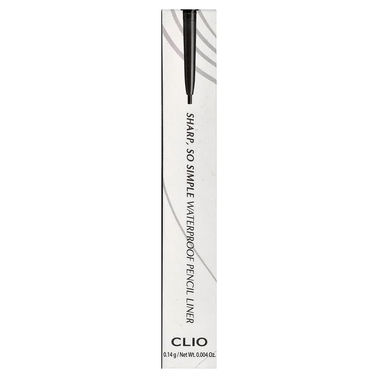 CLIO] SHARP SO SIMPLE WATERPROOF PENCIL LINER 003 BLACK BROWN 0.14G