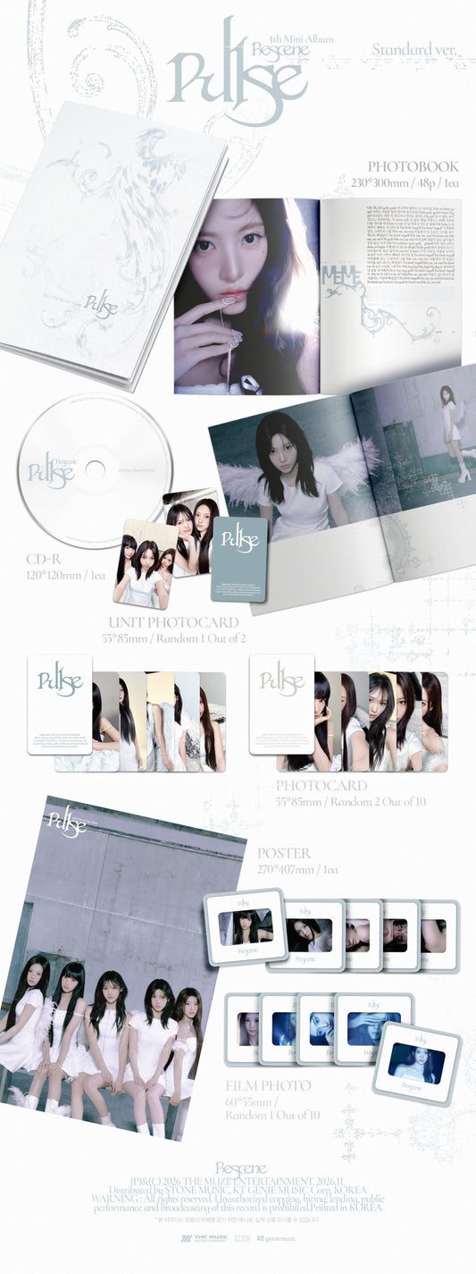 RESCENE 4th Mini Album [PULSE] Standard ver. 