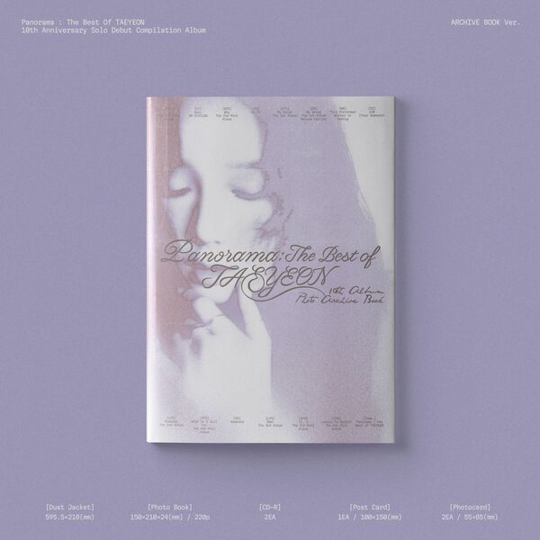 TAEYEON Panorama The Best of TAEYEON Album | K-pop Album NZ
