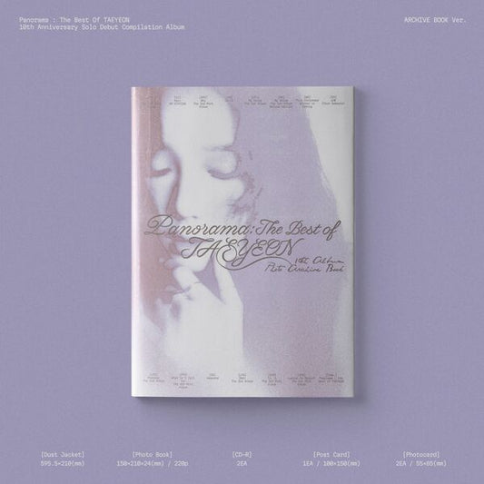TAEYEON Panorama The Best of TAEYEON Album | K-pop Album NZ