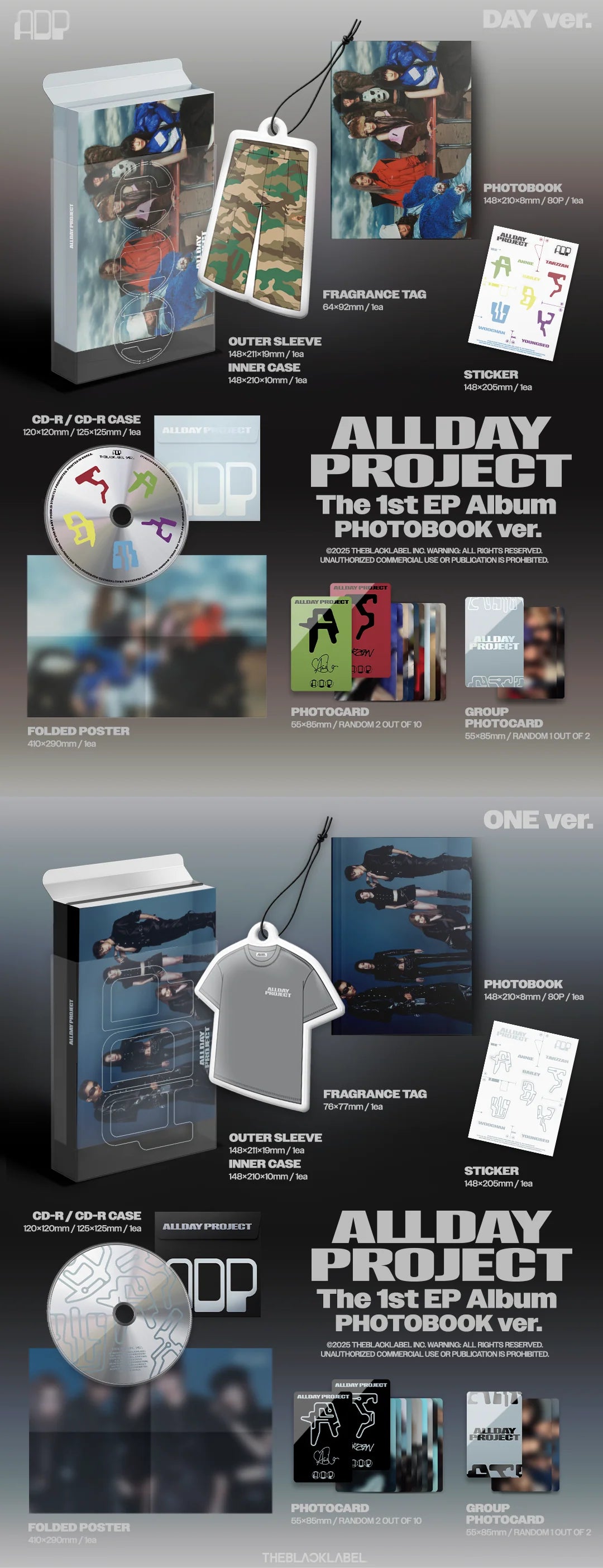 ALLDAY PROJECT 1st EP PHOTOBOOK Ver. | K-pop Album NZ