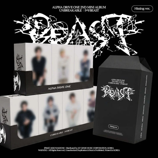 ALPHA DRIVE ONE - [UNBREAKABLE : 少年BEAST] Hissing Ver. | K-pop NZ