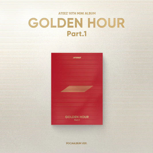 Shop ATEEZ’s 10th Mini Album GOLDEN HOUR : Part.1 POCAALBUM