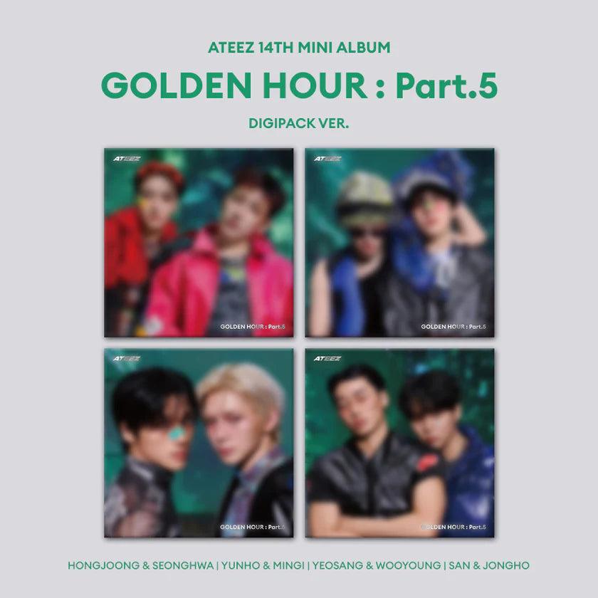 ATEEZ GOLDEN HOUR : Part.5 DIGIPACK UNIT Ver. NZ | K-Pop – Hive K