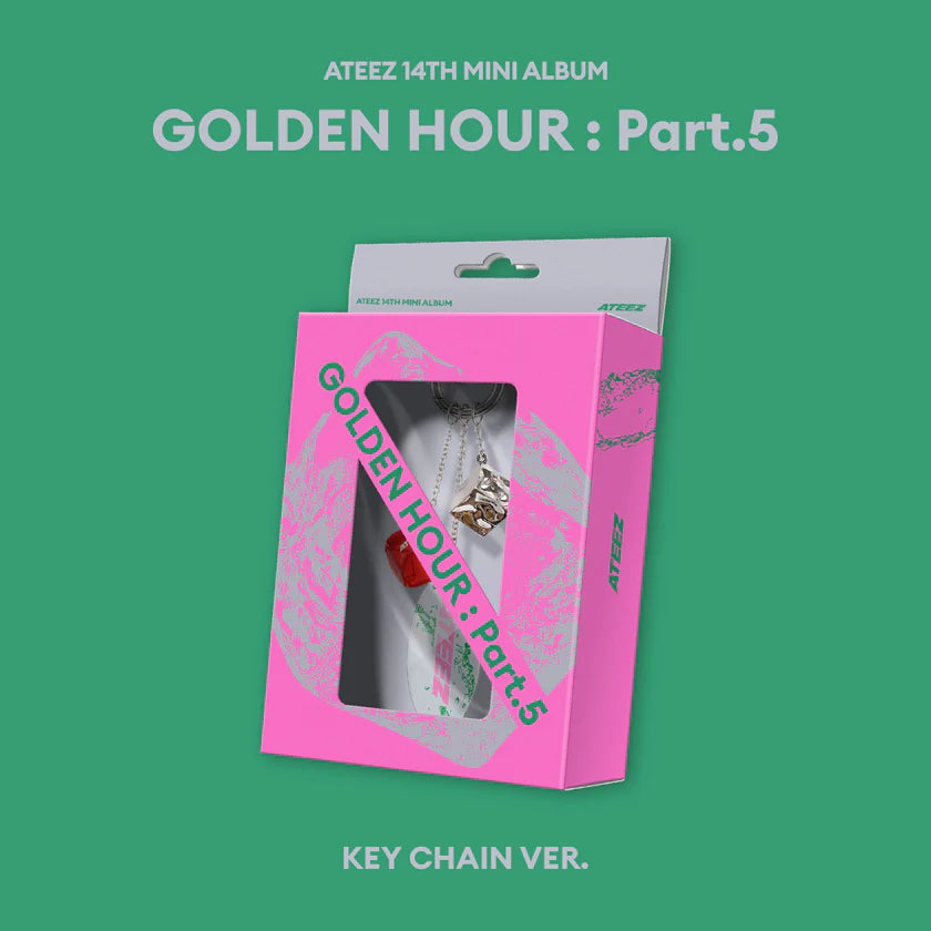 ATEEZ GOLDEN HOUR Part.5 Key Chain Ver. NZ