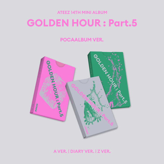 ATEEZ GOLDEN HOUR : Part.5 POCAALBUM Ver. NZ