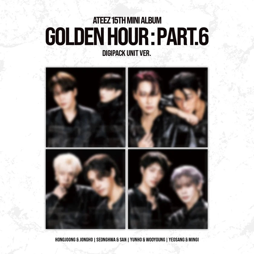 ATEEZ [GOLDEN HOUR : Part.6] DIGIPACK UNIT | K-pop NZ