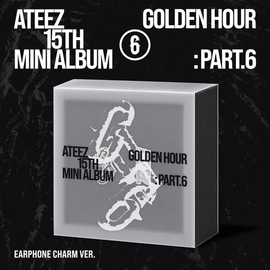 Shop ATEEZ [GOLDEN HOUR : Part.6] EARPHONE CHARM Ver. in New Zealand. Discover the latest ATEEZ album at Hive K-POP NZ.