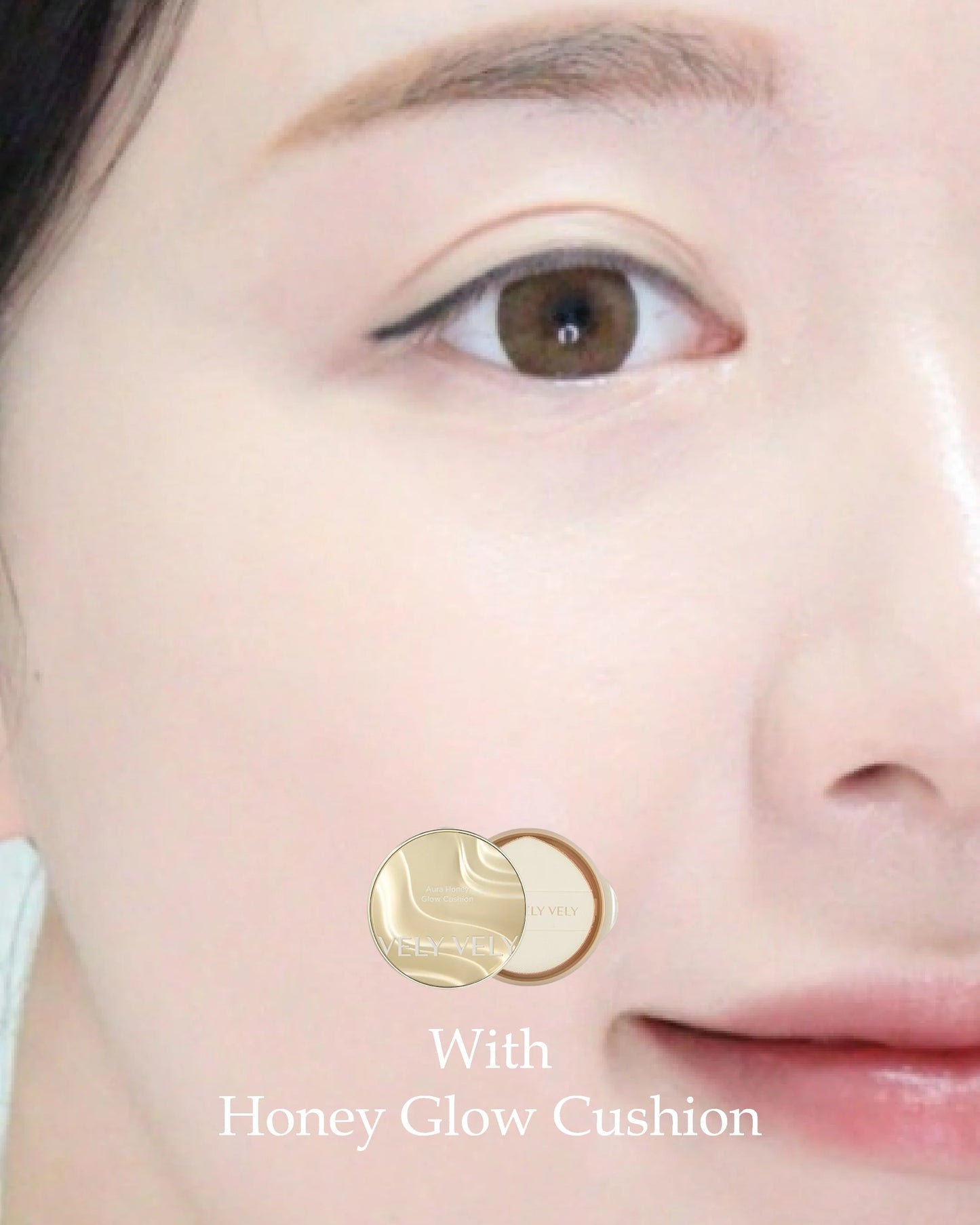 [VELY VELY] AURA HONEY GLOW CUSHION #23 NATURAL [AD-P]