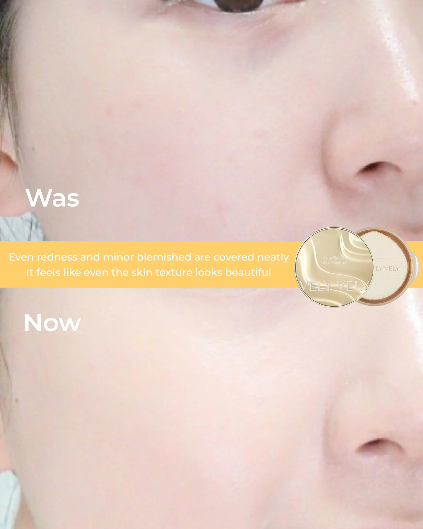 [VELY VELY] AURA HONEY GLOW CUSHION #23 NATURAL [AD-P]