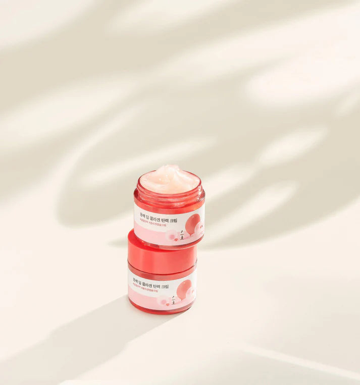 Hydrating and firming cream with camellia extract ROUND LAB