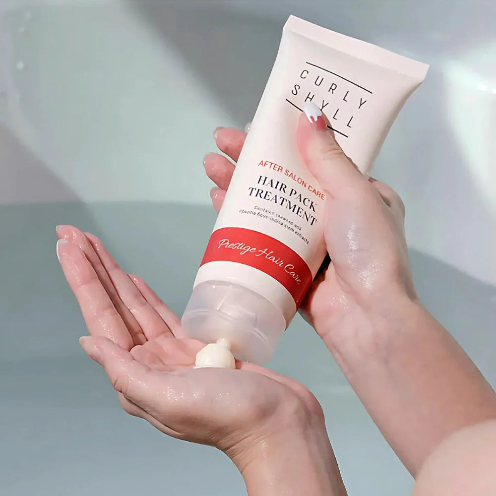 CURLYSHYLL After Salon Care Hair Pack Treatment | KBeauty NZ
