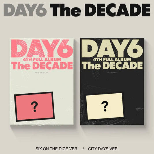 DAY6 4th Album The DECADE Standard official cover
