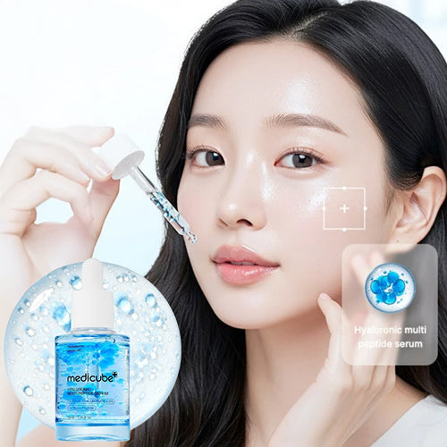 Korean skincare peptide serum for firm and healthy skin