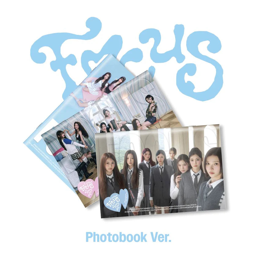 Hearts2Hearts FOCUS 1st Mini Album Photobook Ver. | K-pop NZ