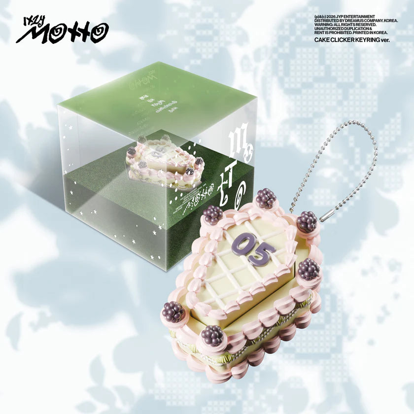 ITZY - [Motto] CAKE CLICKER KEYRING Ver. NZ