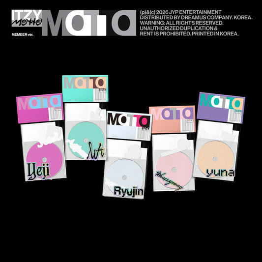 ITZY Motto Member Ver NZ