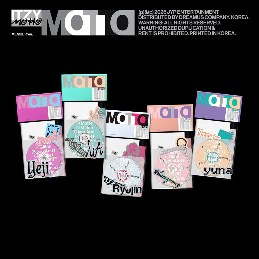 ITZY - [Motto] MEMBER Ver. NZ